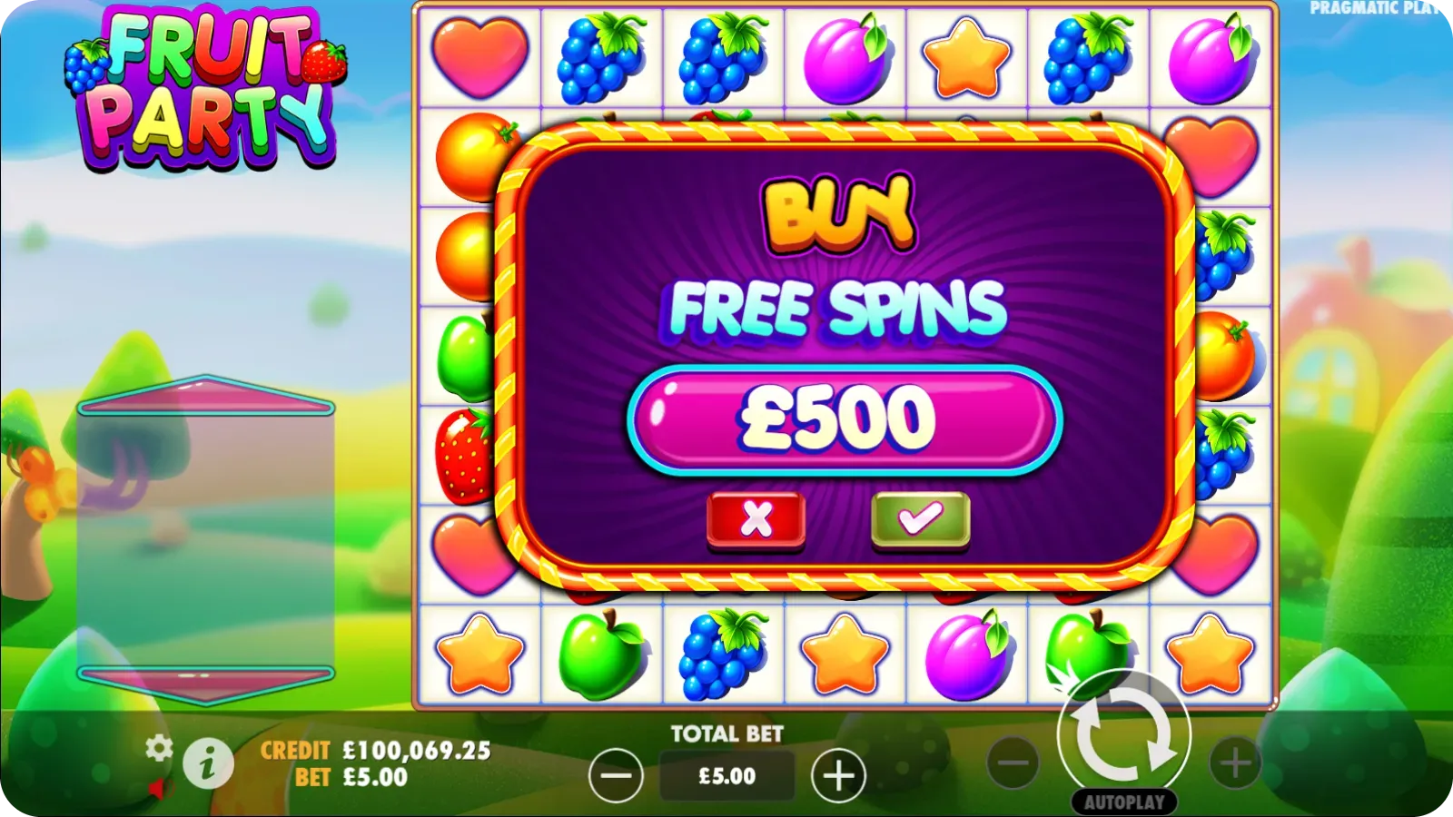 Fruit Party big win